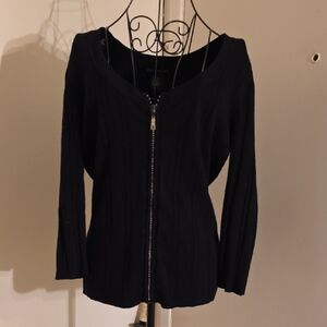 Black Long Sleeve Women's Top